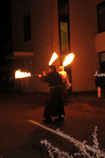 Ausschnitte aus der Feuershow