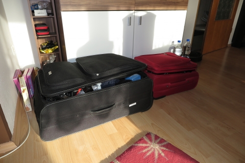 Bilder vom Packen