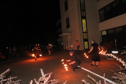 Ausschnitte aus der Feuershow