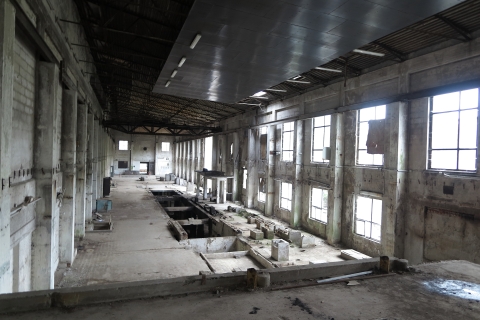 der ehemalige Maschinensaal