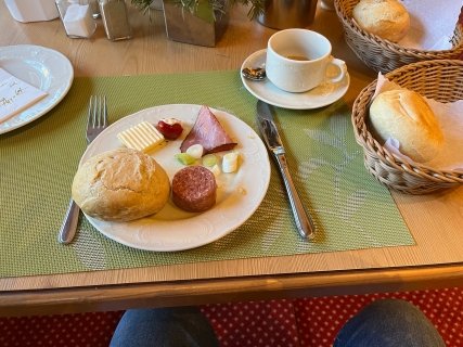 Frühstück am Donnerstag