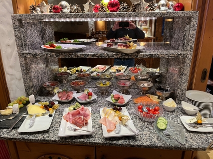 Frühstücksbuffet im Hotel