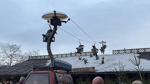 Wichtelseilbahn auf dem Heumarkt