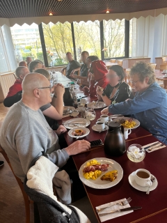 Frühstück am Donnerstag