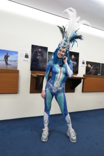 therealcherryqueen im Foyer, mir gefällt es