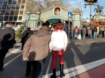 der Weihnachtsmarkt lockt