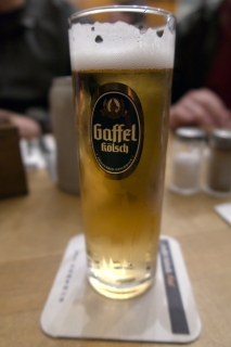 das erste Kölsch des Tages