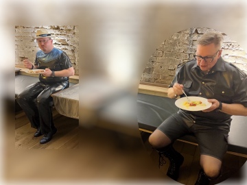Dirk und Daniel schmeckt es