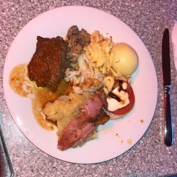 Abendessen im BHM Eventclub