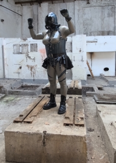 Katzentatze als Alien