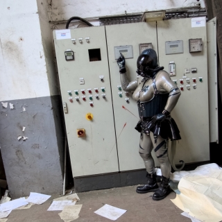 Katzentatze als Alien