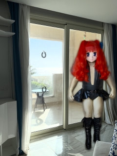 Majikku in Ägypten im Marilyn Monroe-Badeanzug