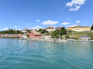 Blick auf Meersburg