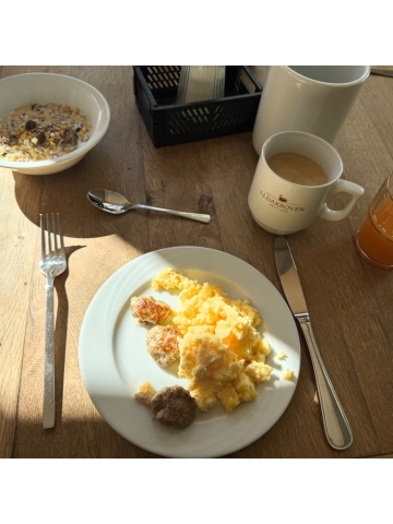 Frühstück im Hotel