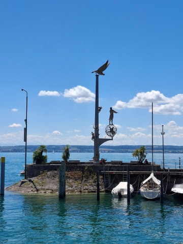 Meersburg - Hafenansicht