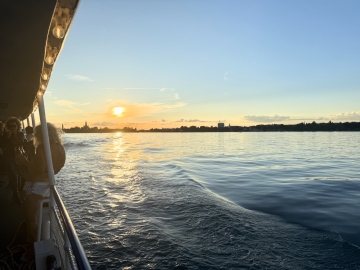 Abendstimmung bei Konstanz