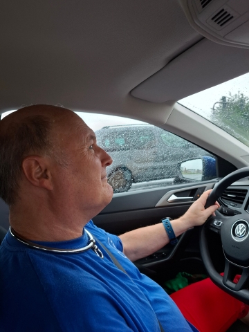 auf dem Weg