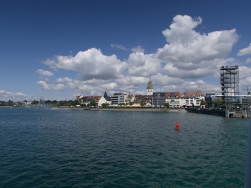 auf der Fahrt nach Meersburg