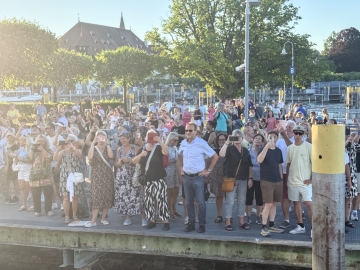na wer fotografiert uns denn da