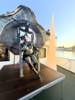 Shooting auf dem Stuhl