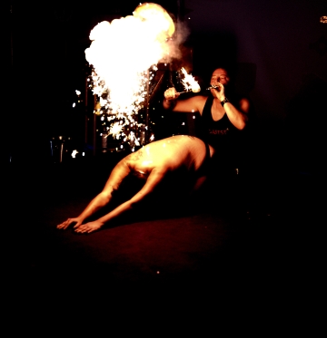 Die Feuershow von Couple_Baphomet