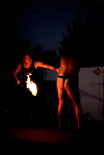 Die Feuershow von Couple_Baphomet
