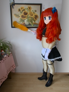 Majikku putzt gern