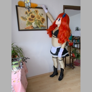 Majikku putzt gern