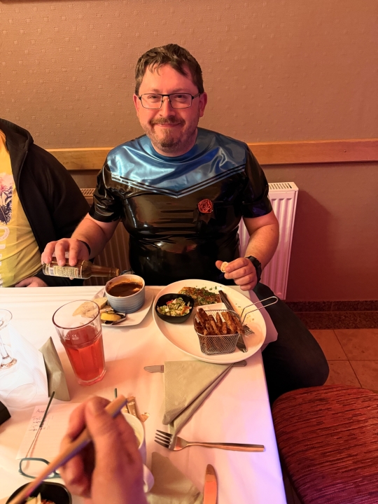 Daniel mit Würzfleisch