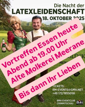 Vortreffen Ankündigung