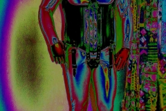 HWDnc 12, Cor 13, Kondomsuit und MSA Millennium Maske, PopArt