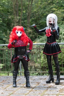 PrinzH_Kig und Majikku.Kig auf der oberen Terrasse