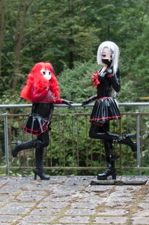 PrinzH_Kig und Majikku.Kig auf der oberen Terrasse