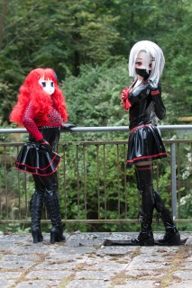 PrinzH_Kig und Majikku.Kig auf der oberen Terrasse