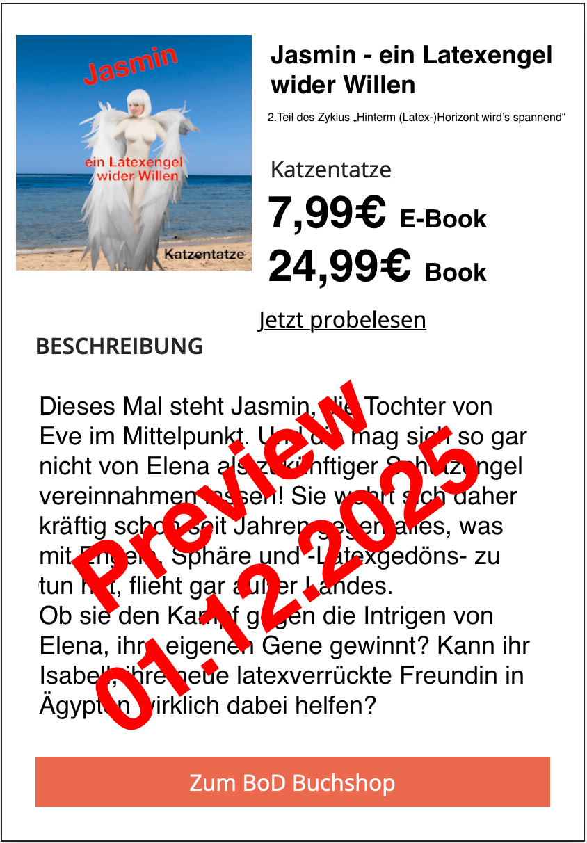 Jasmin - ein Latexengel wider Willen (Preview) - BoD-Verlag